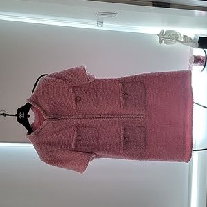 Chanel La Pausa Pink Wool Dress